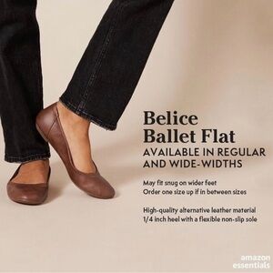 Amazon Essentials Women's Belice Ballet Flat​​​​​​​